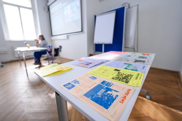 Vienna Art Book Fair #3 (Die Angewandte / VZA, 17. - 19.10.2025) Foto: eSeL.at - Joanna Pianka