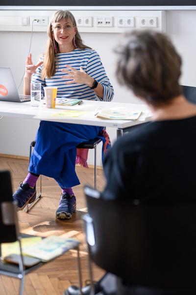 Vienna Art Book Fair #3 (Die Angewandte / VZA, 17. - 19.10.2025) Foto: eSeL.at - Joanna Pianka