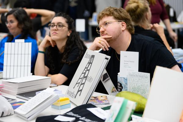 Vienna Art Book Fair #3 (Die Angewandte / VZA, 17. - 19.10.2025) Foto: eSeL.at - Joanna Pianka