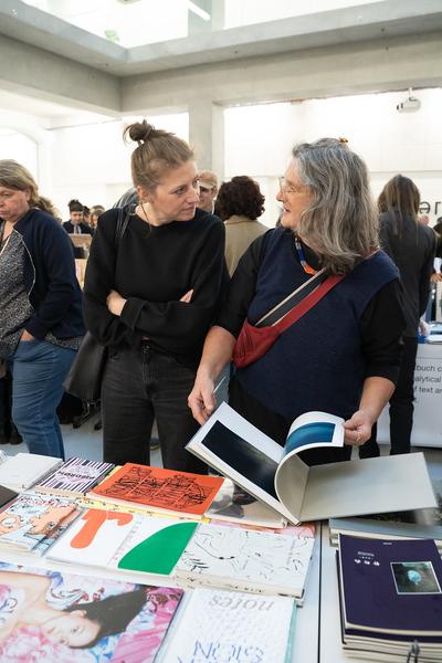 Vienna Art Book Fair #3 (Die Angewandte/VZA - 17--19.10.2025) Foto: eSeL.at - Sarah Tasha