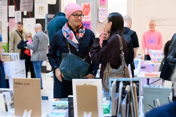 Vienna Art Book Fair #3 (Die Angewandte / VZA, 17. - 19.10.2025) Foto: eSeL.at - Joanna Pianka