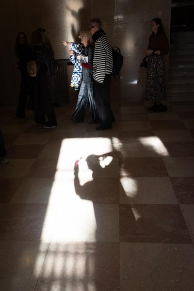 VIENNA ART WEEK 20025 Pressekonferenz (&quot;House of Learning Systems&quot; / Funkhaus, 6.11.2025) Foto: eSeL.at - Lorenz Seidler