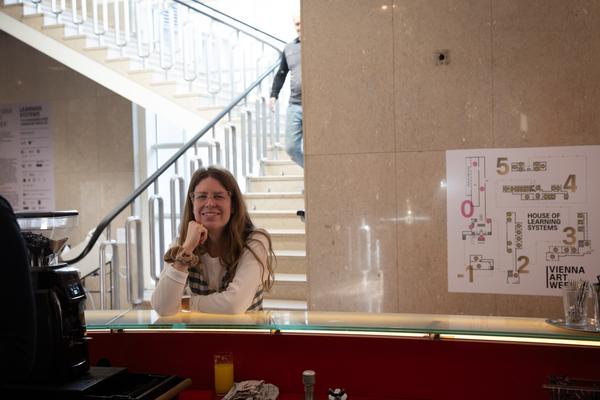 VIENNA ART WEEK 20025 Pressekonferenz (&quot;House of Learning Systems&quot; / Funkhaus, 6.11.2025) Foto: eSeL.at - Lorenz Seidler