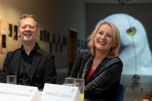 VIENNA ART WEEK 20025 Pressekonferenz (&quot;House of Learning Systems&quot; / Funkhaus, 6.11.2025) Foto: eSeL.at - Lorenz Seidler