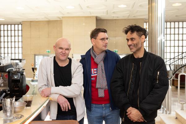 VIENNA ART WEEK 20025 Pressekonferenz (&quot;House of Learning Systems&quot; / Funkhaus, 6.11.2025) Foto: eSeL.at - Lorenz Seidler