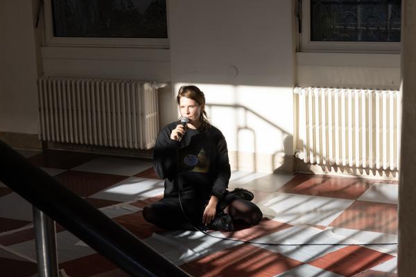 VIENNA ART WEEK 20025 Pressekonferenz (&quot;House of Learning Systems&quot; / Funkhaus, 6.11.2025) Foto: eSeL.at - Lorenz Seidler