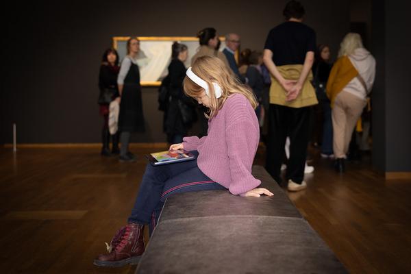 VIENNA ART WEEK Dialogführung &quot;Verborgene Moderne. Faszination des Okkulten um 1900&quot; (Leopold Museum, 12.11.2025) Foto: eSeL.at - Lorenz Seidler