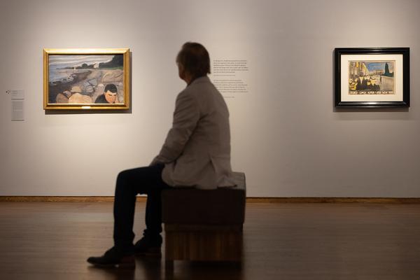 VIENNA ART WEEK Dialogführung &quot;Verborgene Moderne. Faszination des Okkulten um 1900&quot; (Leopold Museum, 12.11.2025) Foto: eSeL.at - Lorenz Seidler