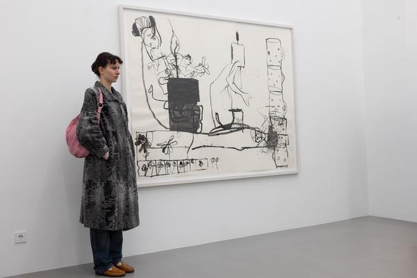 Tobias Pils - Meet the artist (Galerie Eva Presenhuber, 13.11.2025) Foto: eSeL.at - Lorenz Seidler