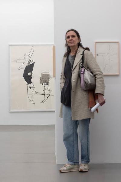 Tobias Pils - Meet the artist (Galerie Eva Presenhuber, 13.11.2025) Foto: eSeL.at - Lorenz Seidler