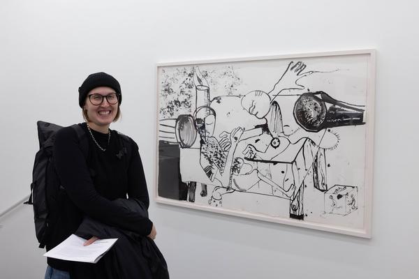 Tobias Pils - Meet the artist (Galerie Eva Presenhuber, 13.11.2025) Foto: eSeL.at - Lorenz Seidler