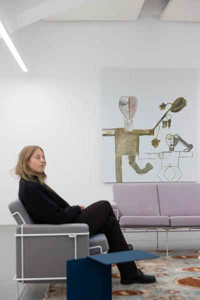 Tobias Pils - Meet the artist (Galerie Eva Presenhuber, 13.11.2025) Foto: eSeL.at - Lorenz Seidler