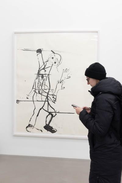 Tobias Pils - Meet the artist (Galerie Eva Presenhuber, 13.11.2025) Foto: eSeL.at - Lorenz Seidler