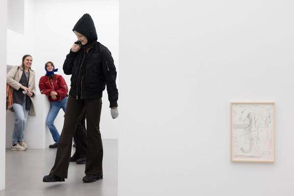 Tobias Pils - Meet the artist (Galerie Eva Presenhuber, 13.11.2025) Foto: eSeL.at - Lorenz Seidler