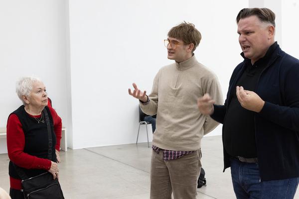 VIENNA ART WEEK für Alle: ÖGS Führung &quot;June Crespo&quot; (Secession, 13.11.2025) Foto: eSeL.at - Lorenz Seidler