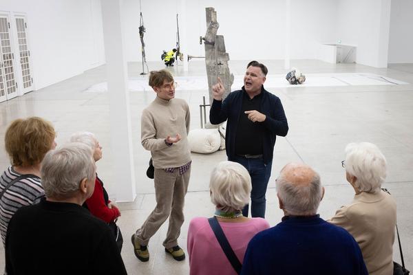 VIENNA ART WEEK für Alle: ÖGS Führung &quot;June Crespo&quot; (Secession, 13.11.2025) Foto: eSeL.at - Lorenz Seidler