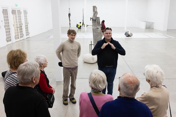 VIENNA ART WEEK für Alle: ÖGS Führung &quot;June Crespo&quot; (Secession, 13.11.2025) Foto: eSeL.at - Lorenz Seidler