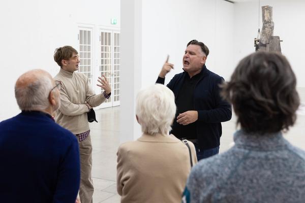 VIENNA ART WEEK für Alle: ÖGS Führung &quot;June Crespo&quot; (Secession, 13.11.2025) Foto: eSeL.at - Lorenz Seidler