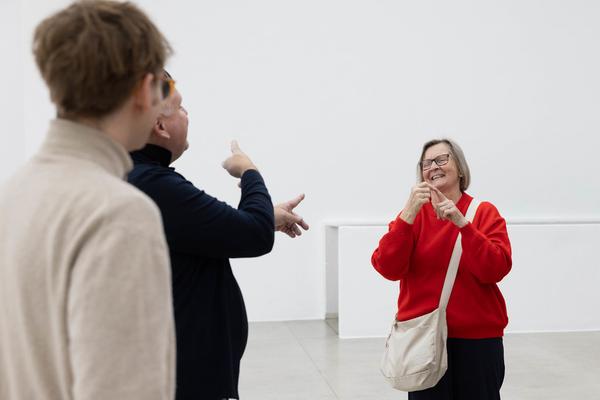 VIENNA ART WEEK für Alle: ÖGS Führung &quot;June Crespo&quot; (Secession, 13.11.2025) Foto: eSeL.at - Lorenz Seidler