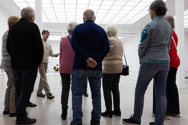 VIENNA ART WEEK für Alle: ÖGS Führung "June Crespo" (Secession, 13.11.2025) Foto: eSeL.at - Lorenz Seidler