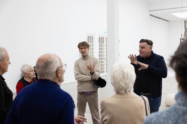 VIENNA ART WEEK für Alle: ÖGS Führung "June Crespo" (Secession, 13.11.2025) Foto: eSeL.at - Lorenz Seidler