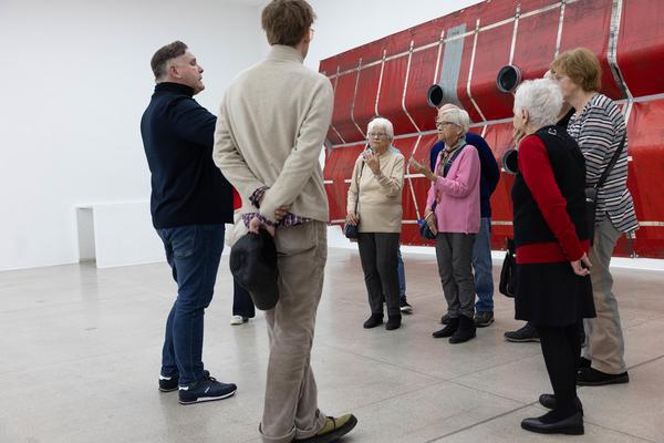 VIENNA ART WEEK für Alle: ÖGS Führung "June Crespo" (Secession, 13.11.2025) Foto: eSeL.at - Lorenz Seidler