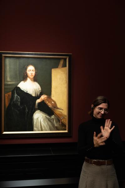 VIENNA ART WEEK für ALLE: &quot;Alles Männersache&quot; ÖGS-FÜHRUNG &quot;Michaelina Wautier, Malerin&quot; (Kunsthistorisches Museum, 14.11.2025) Foto: eSeL.at - Lorenz Seidler