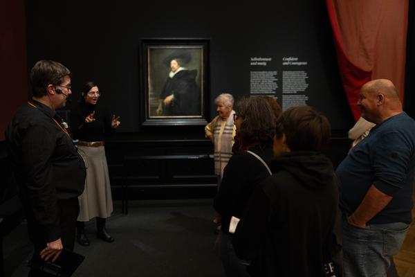 VIENNA ART WEEK für ALLE: &quot;Alles Männersache&quot; ÖGS-FÜHRUNG &quot;Michaelina Wautier, Malerin&quot; (Kunsthistorisches Museum, 14.11.2025) Foto: eSeL.at - Lorenz Seidler