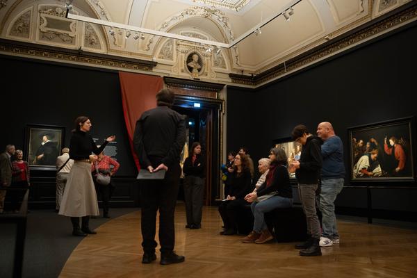 VIENNA ART WEEK für ALLE: &quot;Alles Männersache&quot; ÖGS-FÜHRUNG &quot;Michaelina Wautier, Malerin&quot; (Kunsthistorisches Museum, 14.11.2025) Foto: eSeL.at - Lorenz Seidler