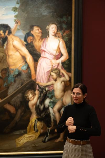 VIENNA ART WEEK für ALLE: &quot;Alles Männersache&quot; ÖGS-FÜHRUNG &quot;Michaelina Wautier, Malerin&quot; (Kunsthistorisches Museum, 14.11.2025) Foto: eSeL.at - Lorenz Seidler