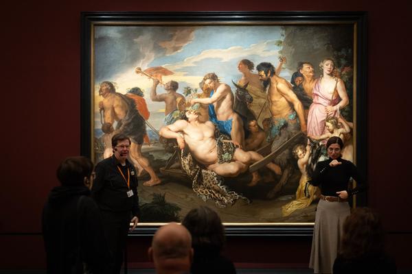 VIENNA ART WEEK für ALLE: "Alles Männersache" ÖGS-FÜHRUNG "Michaelina Wautier, Malerin" (Kunsthistorisches Museum, 14.11.2025) Foto: eSeL.at - Lorenz Seidler