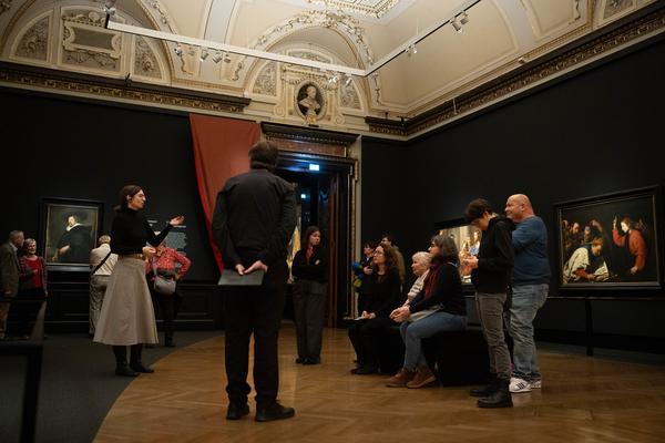 VIENNA ART WEEK für ALLE: "Alles Männersache" ÖGS-FÜHRUNG "Michaelina Wautier, Malerin" (Kunsthistorisches Museum, 14.11.2025) Foto: eSeL.at - Lorenz Seidler