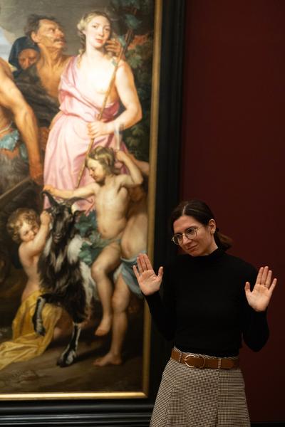 VIENNA ART WEEK für ALLE: "Alles Männersache" ÖGS-FÜHRUNG "Michaelina Wautier, Malerin" (Kunsthistorisches Museum, 14.11.2025) Foto: eSeL.at - Lorenz Seidler