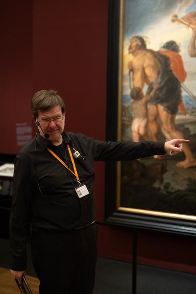 VIENNA ART WEEK für ALLE: "Alles Männersache" ÖGS-FÜHRUNG "Michaelina Wautier, Malerin" (Kunsthistorisches Museum, 14.11.2025) Foto: eSeL.at - Lorenz Seidler