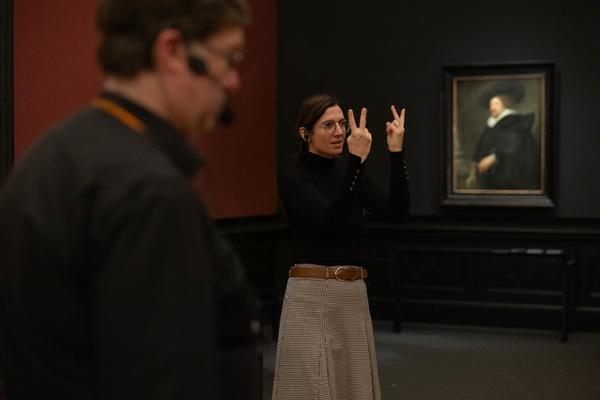 VIENNA ART WEEK für ALLE: "Alles Männersache" ÖGS-FÜHRUNG "Michaelina Wautier, Malerin" (Kunsthistorisches Museum, 14.11.2025) Foto: eSeL.at - Lorenz Seidler