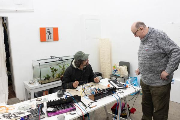 Vienna Art Week: Independent Art Spaces Tour: Wechselstrom (14.11.2025) Foto: eSeL.at - Lorenz Seidler