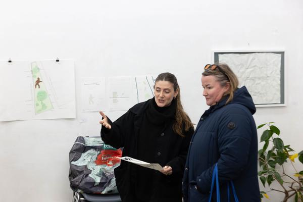 Vienna Art Week: Independent Art Spaces Tour: Wechselstrom (14.11.2025) Foto: eSeL.at - Lorenz Seidler