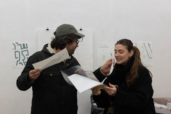 Vienna Art Week: Independent Art Spaces Tour: Wechselstrom (14.11.2025) Foto: eSeL.at - Lorenz Seidler