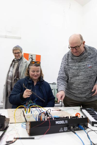 Vienna Art Week: Independent Art Spaces Tour: Wechselstrom (14.11.2025) Foto: eSeL.at - Lorenz Seidler