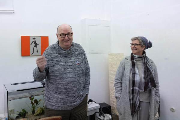 Vienna Art Week: Independent Art Spaces Tour: Wechselstrom (14.11.2025) Foto: eSeL.at - Lorenz Seidler