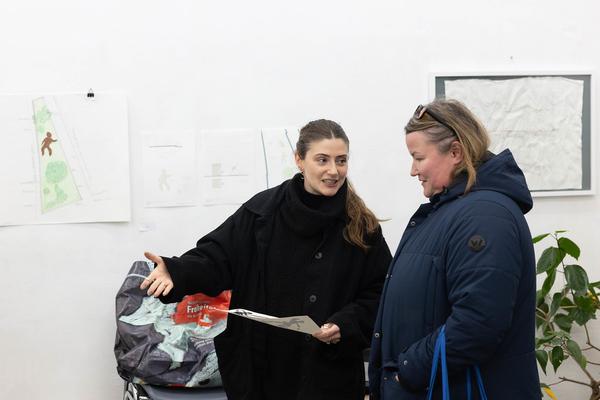 Vienna Art Week: Independent Art Spaces Tour: Wechselstrom (14.11.2025) Foto: eSeL.at - Lorenz Seidler