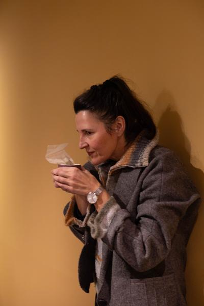 &quot;Licking Licking Stones&quot; Workshop mit Fuzzy Earth (Tekla Gedeon &amp; Sebastian Geschanes (Kunst Haus Wien, 14.11.2025) Foto: eSeL.at - Lorenz Seidler