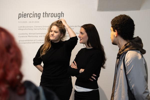 VIENNA ART WEEK Independent Art Spaces Tour: DAS WEISSE HAUS (11.11.2025) Foto: eSeL.at - Lorenz Seidler