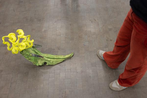 VIENNA ART WEEK für ALLE: Überblicksführung Gebärdensprache Guan Xiao &quot;Teenager&quot; (Kunsthalle Wien, 11.11.2025) Foto: eSeL.at - Lorenz Seidler