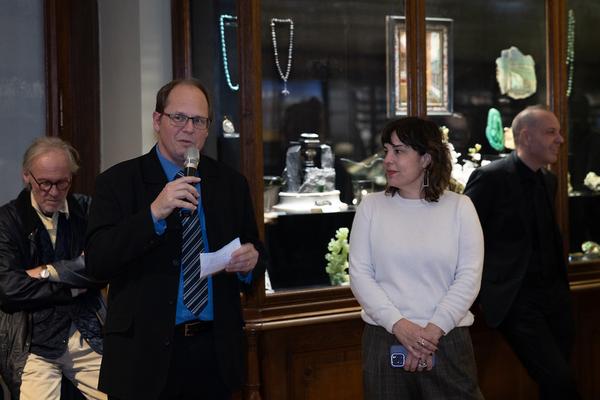 VIENNA ART WEEK: Camila Sposati &quot;Mineral as a Musical Note&quot; (Naturhistorisches Museum, 12.11.2025) Foto: eSeL.at - Lorenz Seidler