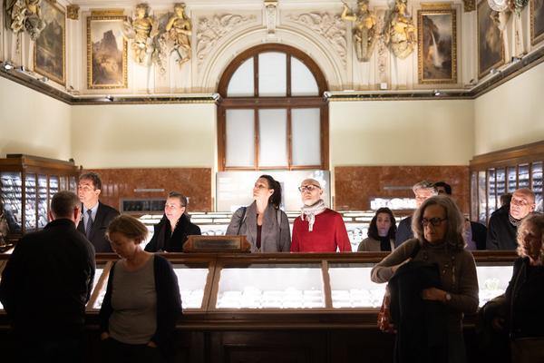 VIENNA ART WEEK: Camila Sposati &quot;Mineral as a Musical Note&quot; (Naturhistorisches Museum, 12.11.2025) Foto: eSeL.at - Lorenz Seidler