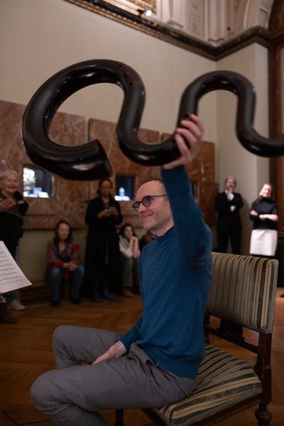 VIENNA ART WEEK: Camila Sposati &quot;Mineral as a Musical Note&quot; (Naturhistorisches Museum, 12.11.2025) Foto: eSeL.at - Lorenz Seidler