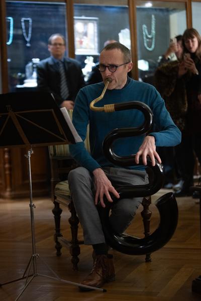 VIENNA ART WEEK: Camila Sposati &quot;Mineral as a Musical Note&quot; (Naturhistorisches Museum, 12.11.2025) Foto: eSeL.at - Lorenz Seidler