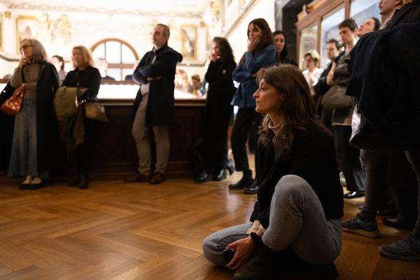 VIENNA ART WEEK: Camila Sposati &quot;Mineral as a Musical Note&quot; (Naturhistorisches Museum, 12.11.2025) Foto: eSeL.at - Lorenz Seidler