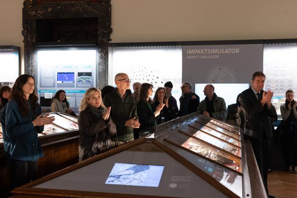 VIENNA ART WEEK: Camila Sposati &quot;Mineral as a Musical Note&quot; (Naturhistorisches Museum, 12.11.2025) Foto: eSeL.at - Lorenz Seidler